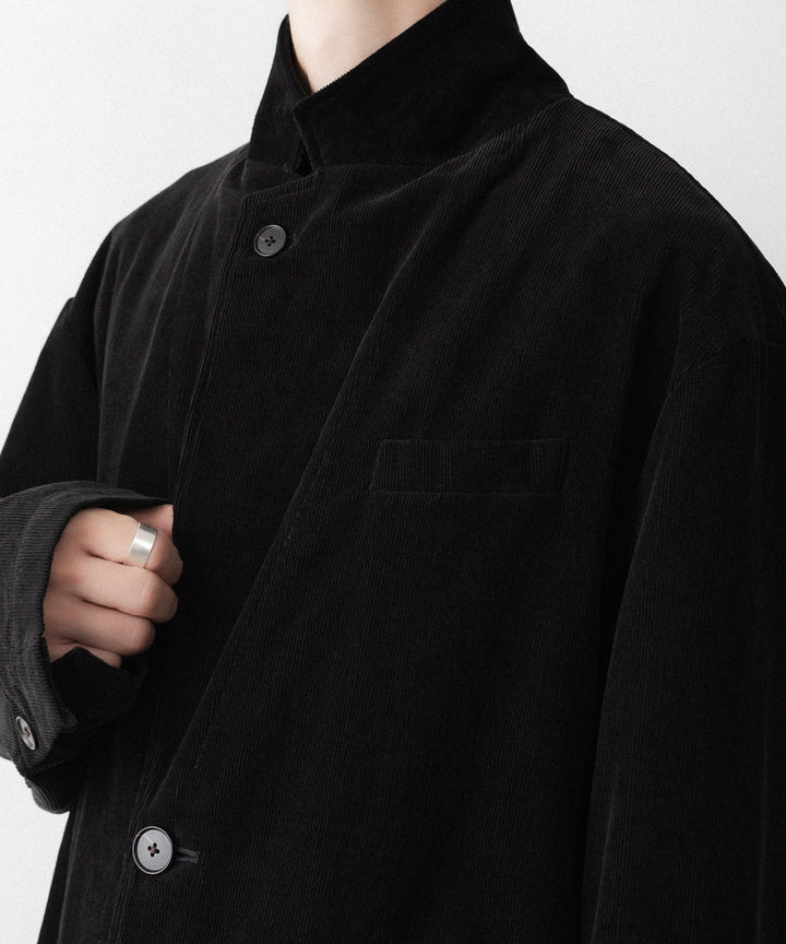 ssstein(シュタイン)のVINTAGE CORDUROY SINGLE BREASTED JACKET - BLACKの公式通販サイトsession福岡セレクトショップ