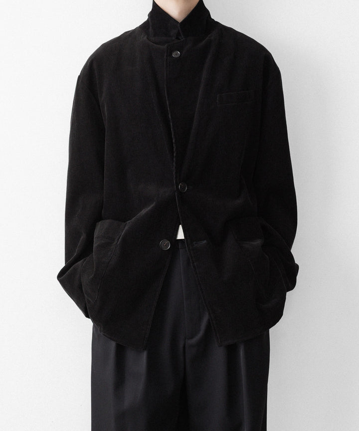 ssstein(シュタイン)のVINTAGE CORDUROY SINGLE BREASTED JACKET - BLACKの公式通販サイトsession福岡セレクトショップ