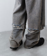 画像をギャラリービューアに読み込む, CODA コーダ GREY ACID WASH LAYERED HYBRID JEANSのGREY ACID WASH 公式通販サイトsession福岡セレクトショップ
