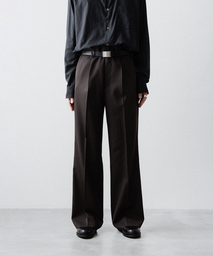 ssstein(シュタイン)のFLARE TROUSERS - GREY KHAKIの公式通販サイトsession福岡セレクトショップ