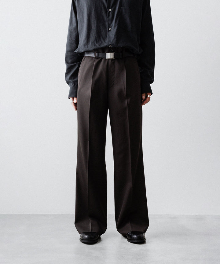 ssstein(シュタイン)のFLARE TROUSERS - GREY KHAKIの公式通販サイトsession福岡セレクトショップ