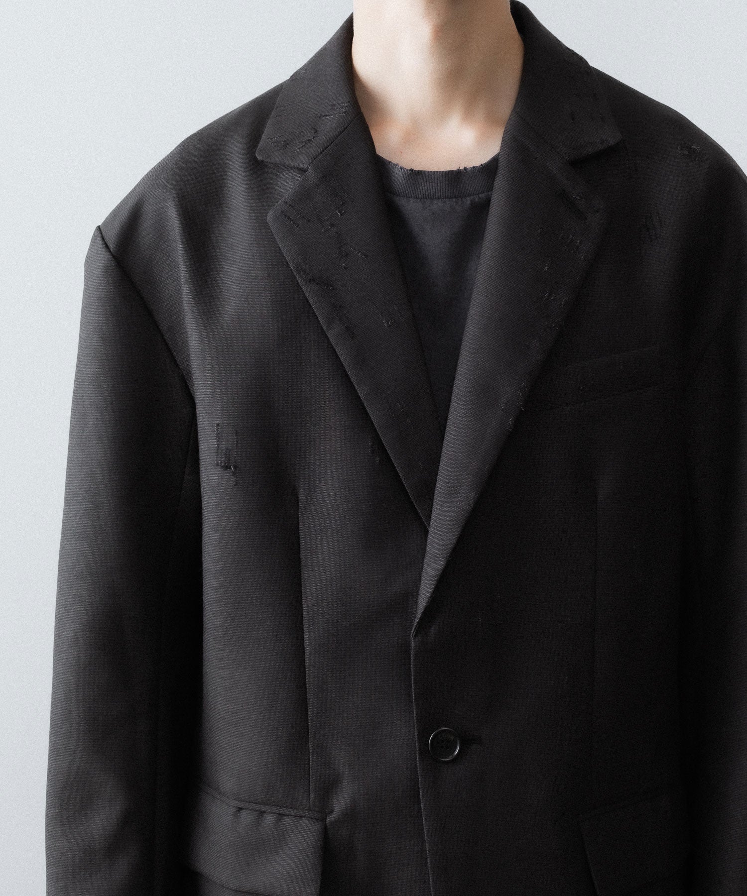 CODA コーダ BROWN WOOL POLY OVERSIZED ADAGIO DISTRESSED BLAZERのBROWN 公式通販サイトsession福岡セレクトショップ