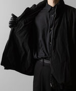 画像をギャラリービューアに読み込む, ssstein(シュタイン)のWINDPROOF NYLON PADDED JACKET - BLACKの公式通販サイトsession福岡セレクトショップ
