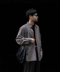 UJOH 4 POCKETS SHIRT ウジョー シャツ BLK 4 UJOH】4 POCKETS SHIRT - BLACK | 公式通販サイト session