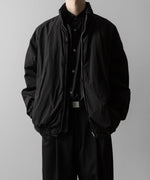 画像をギャラリービューアに読み込む, ssstein(シュタイン)のWINDPROOF NYLON PADDED JACKET - BLACKの公式通販サイトsession福岡セレクトショップ
