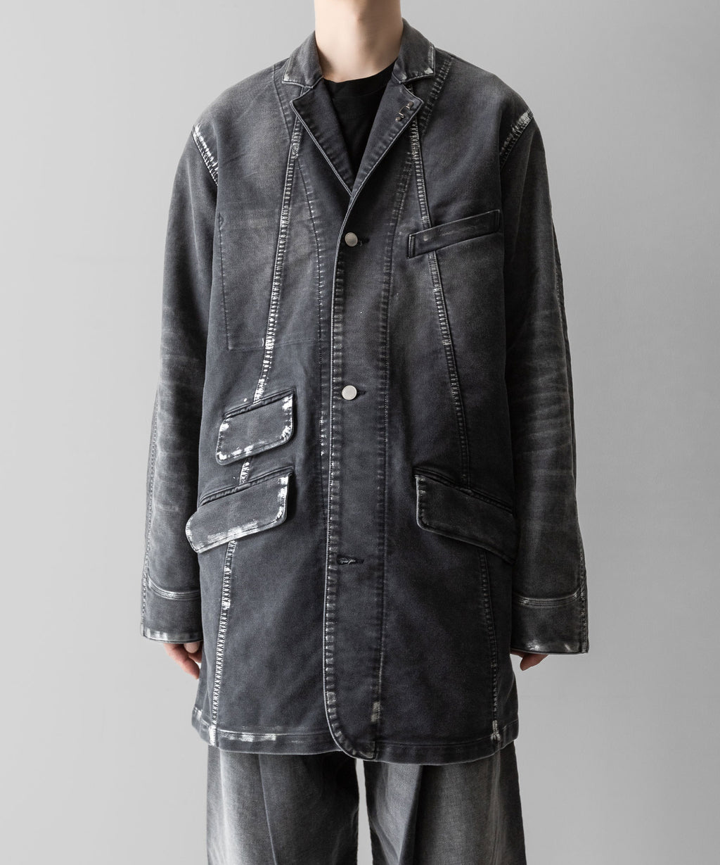 SUBLATIONS サブレーションズのMOLESKINE PRISONER COVERALL JACKET - BLACKの公式通販サイトsession福岡セレクトショップ