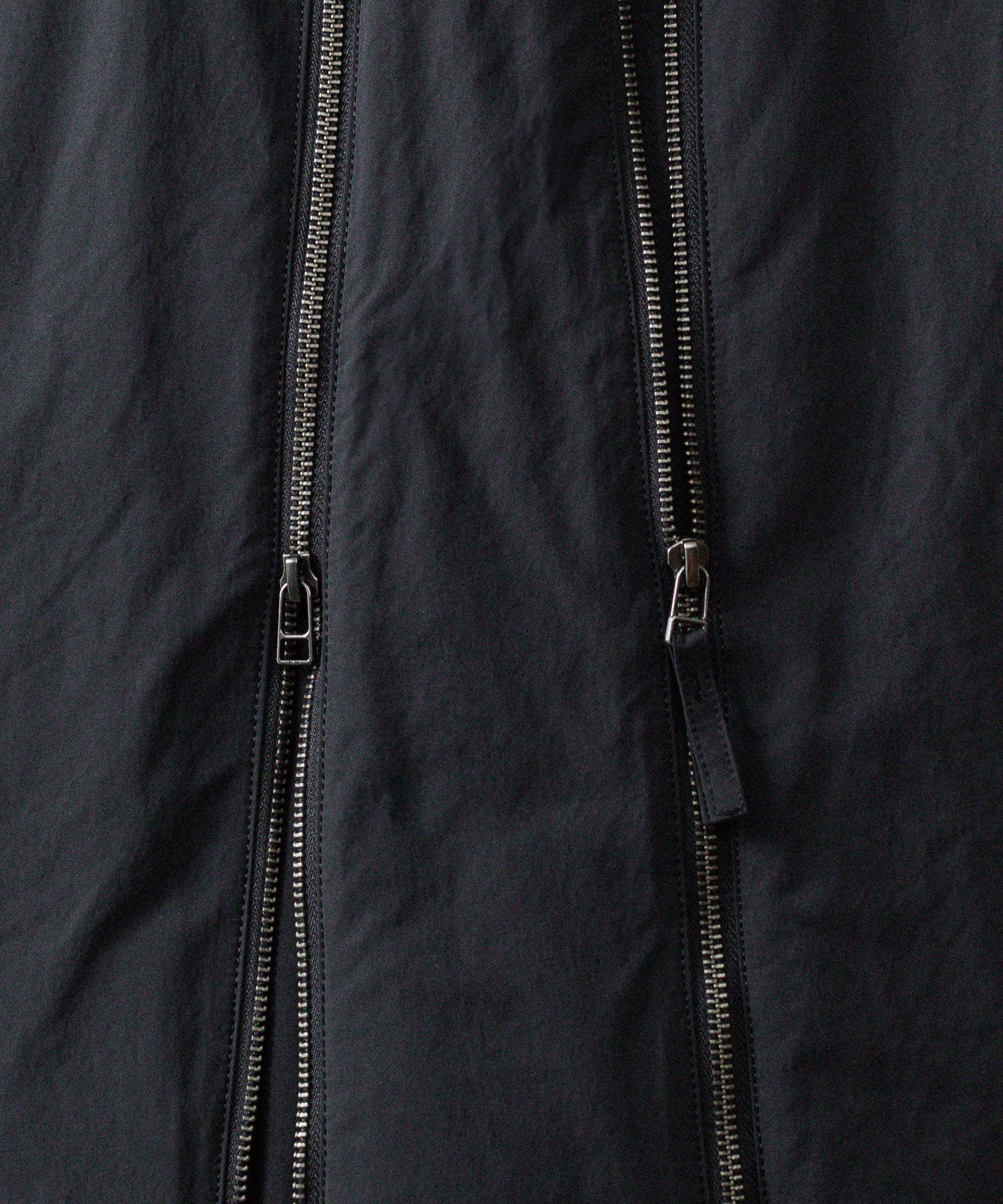 UJOH ウジョーのW ZIP VESTのBLACK 公式通販サイトsession福岡セレクトショップ