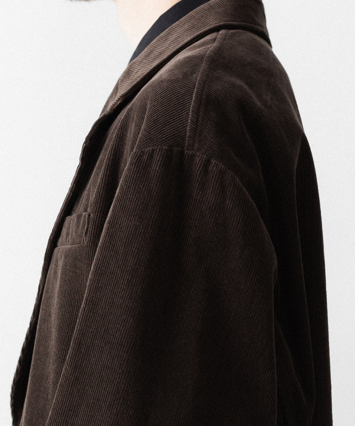 ssstein(シュタイン)のVINTAGE CORDUROY SINGLE BREASTED JACKET - BROWNの公式通販サイトsession福岡セレクトショップ