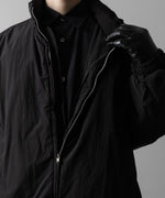 画像をギャラリービューアに読み込む, ssstein(シュタイン)のWINDPROOF NYLON PADDED JACKET - BLACKの公式通販サイトsession福岡セレクトショップ
