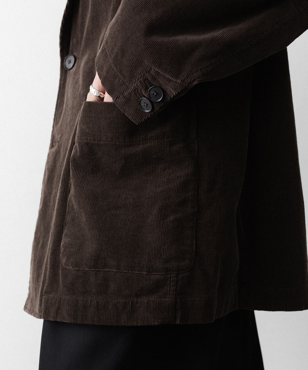 ssstein(シュタイン)のVINTAGE CORDUROY SINGLE BREASTED JACKET - BROWNの公式通販サイトsession福岡セレクトショップ