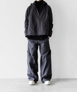 OPPOSE DUALITY / オポーズデュアリティ】SHORT PARKA SHELL - GRAY