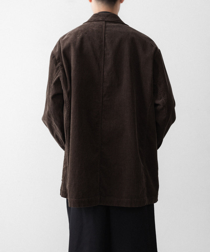 ssstein(シュタイン)のVINTAGE CORDUROY SINGLE BREASTED JACKET - BROWNの公式通販サイトsession福岡セレクトショップ