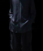 画像をギャラリービューアに読み込む, ANTHEM A-アンセムエーのLAYER PATTERN PRINTED SHIRTのFOG NAVY 公式通販サイトsession福岡セレクトショップ
