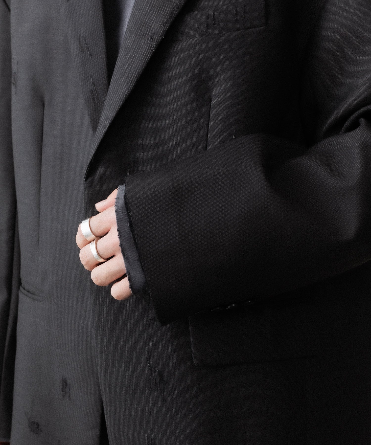 CODA コーダ BROWN WOOL POLY OVERSIZED ADAGIO DISTRESSED BLAZERのBROWN 公式通販サイトsession福岡セレクトショップ