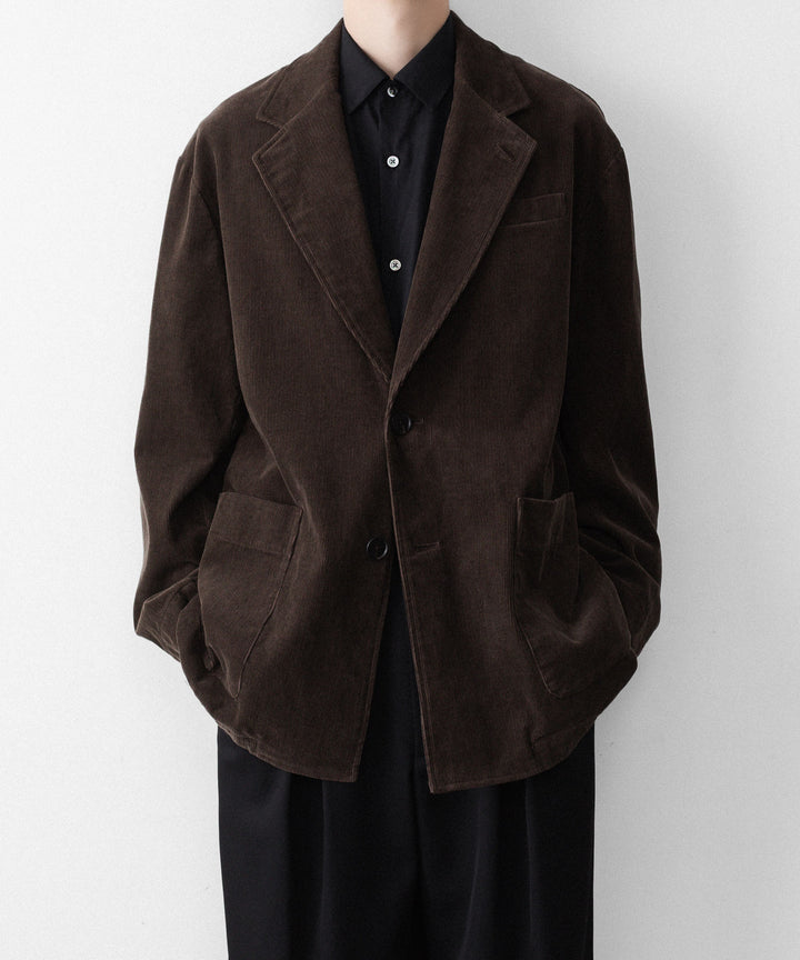 ssstein(シュタイン)のVINTAGE CORDUROY SINGLE BREASTED JACKET - BROWNの公式通販サイトsession福岡セレクトショップ