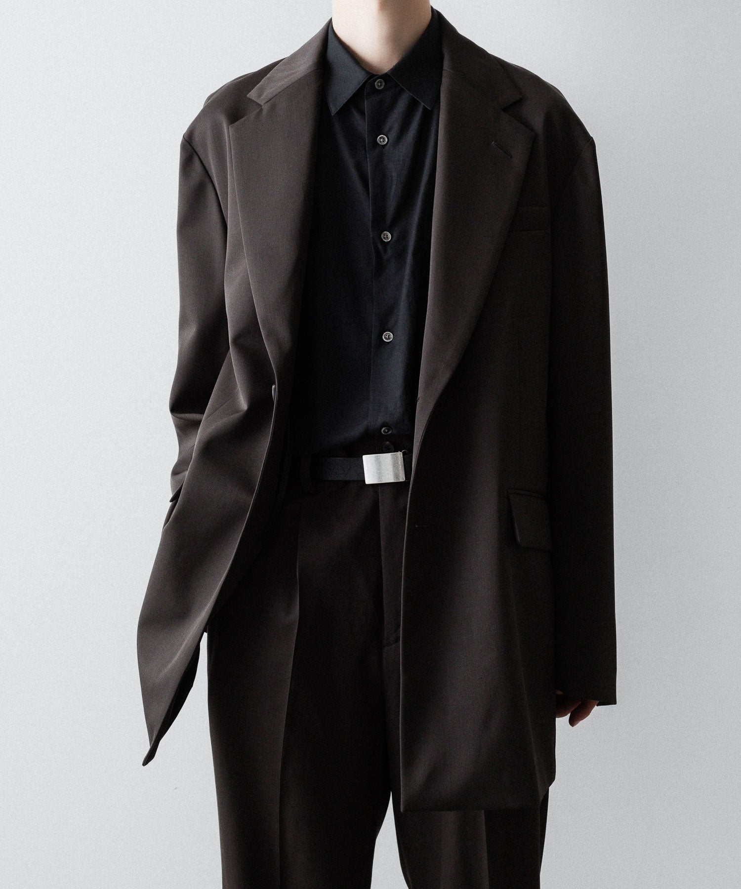 ssstein / シュタイン】FLARE TROUSERS - GREY KHAKI | 公式通販サイト