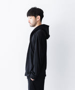 画像をギャラリービューアに読み込む, WWW WRAPINKNOT wool wearのZIP HOODIEのBLACK 公式通販サイトsession福岡セレクトショップ
