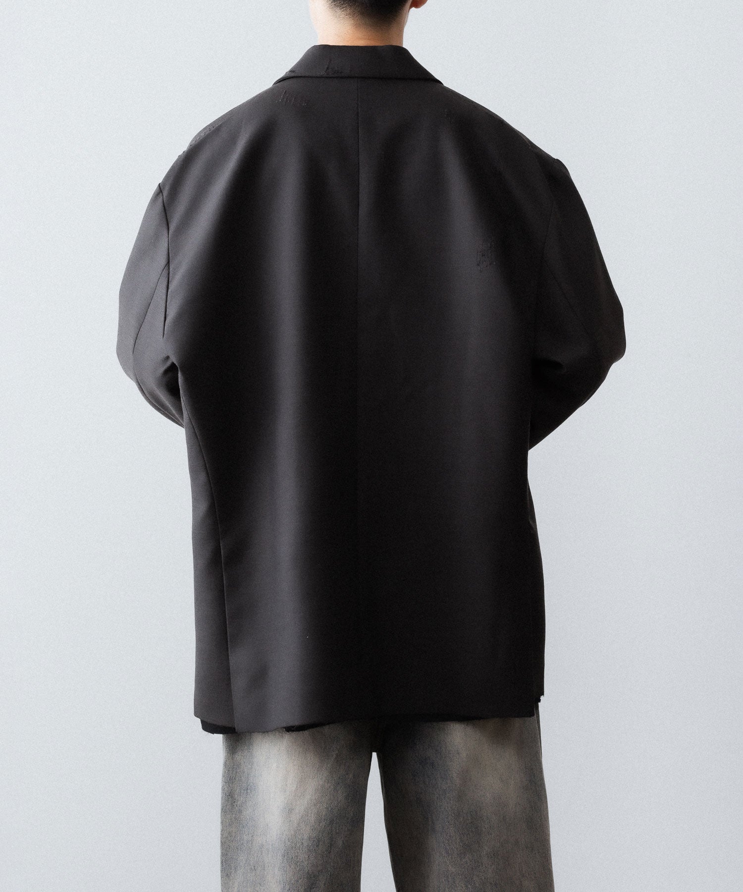 CODA コーダ BROWN WOOL POLY OVERSIZED ADAGIO DISTRESSED BLAZERのBROWN 公式通販サイトsession福岡セレクトショップ