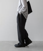 画像をギャラリービューアに読み込む, 【ANTHEM A】COTTON TWILL NO-BRAINER PANTS - BLACK
