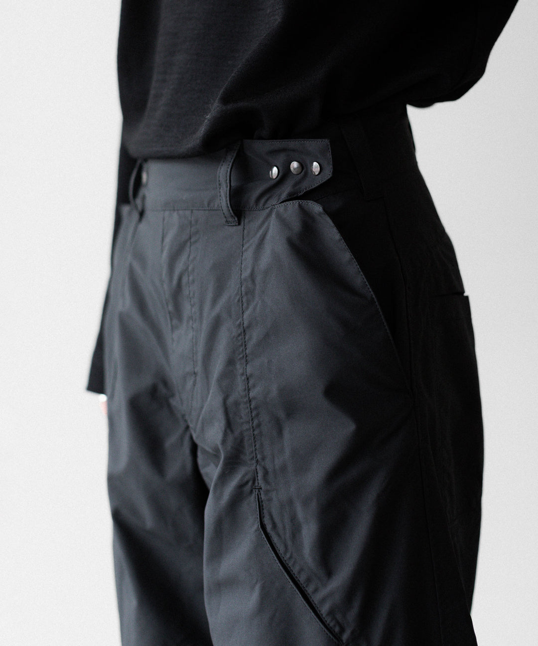 OPPOSE DUALITY オポーズデュアリティの8 POCKET PANEL WIDE SHELL TRSのBLACK 公式通販サイトsession福岡セレクトショップ