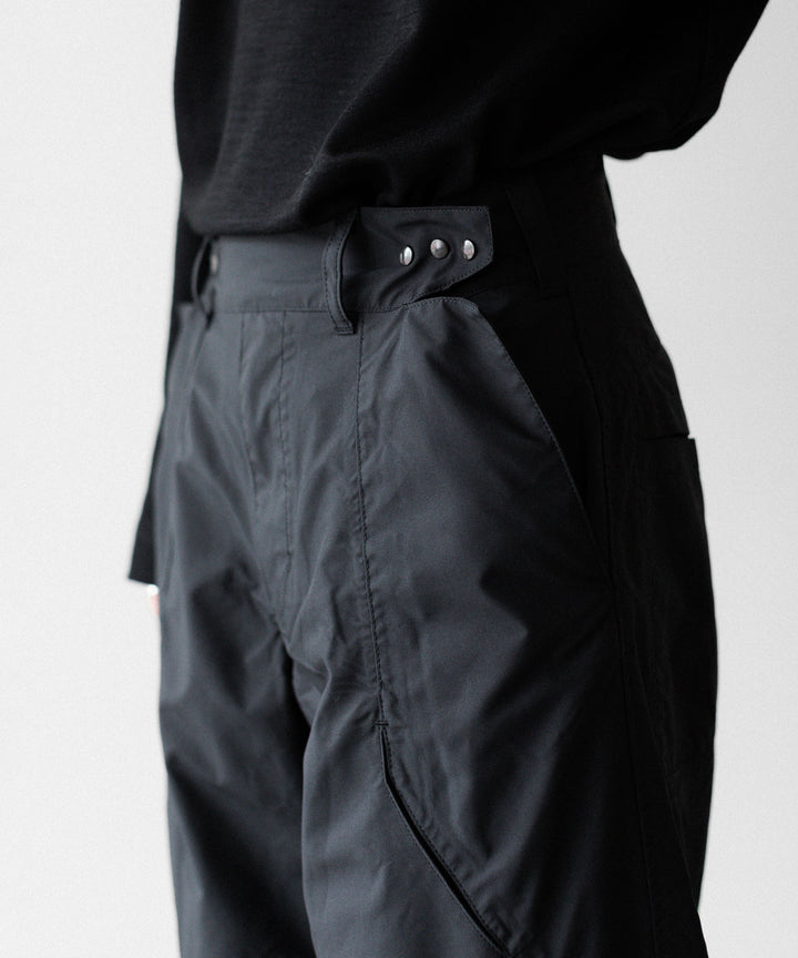 OPPOSE DUALITY オポーズデュアリティの8 POCKET PANEL WIDE SHELL TRSのBLACK 公式通販サイトsession福岡セレクトショップ