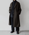 【stein】LAY CHESTER COAT - MILITARY KHAKI