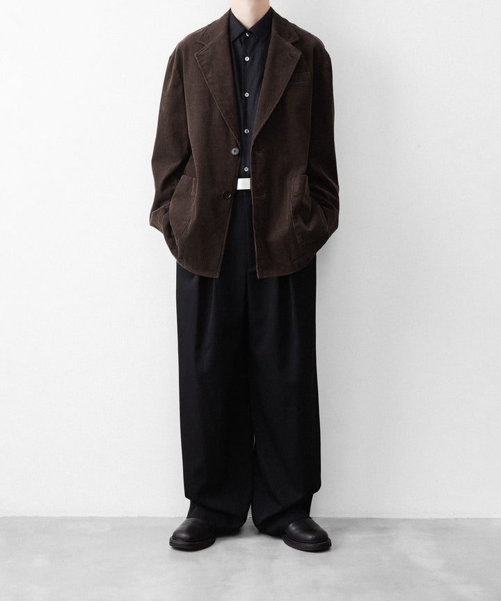 ssstein(シュタイン)のVINTAGE CORDUROY SINGLE BREASTED JACKET - BROWNの公式通販サイトsession福岡セレクトショップ