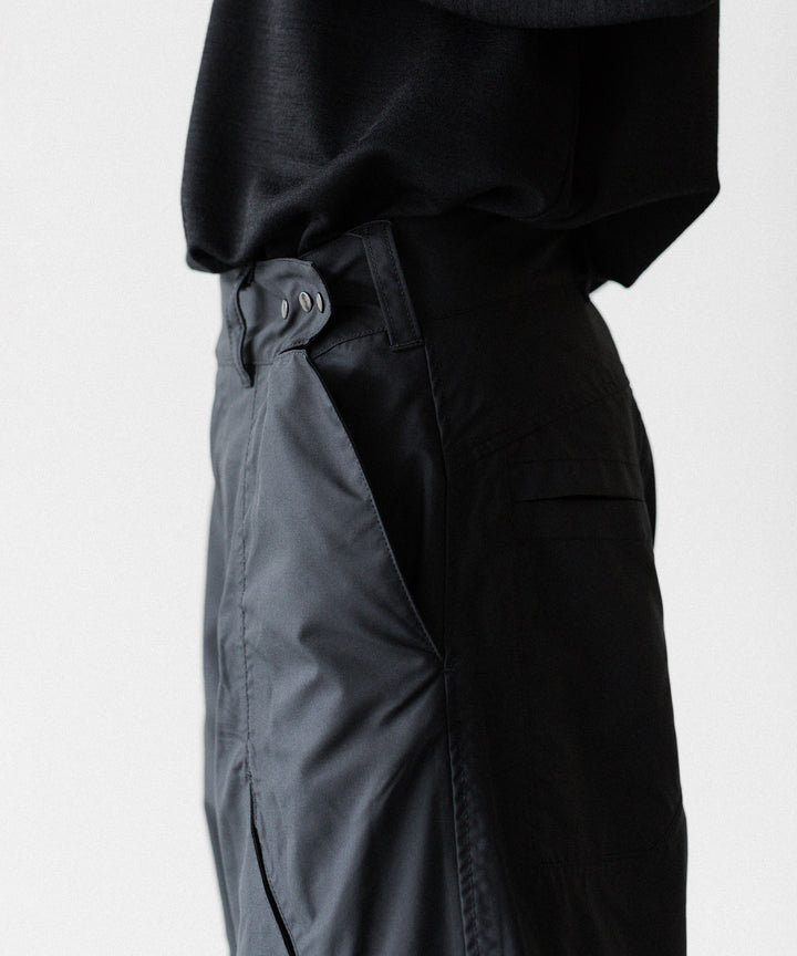 OPPOSE DUALITY オポーズデュアリティの8 POCKET PANEL WIDE SHELL TRSのBLACK 公式通販サイトsession福岡セレクトショップ