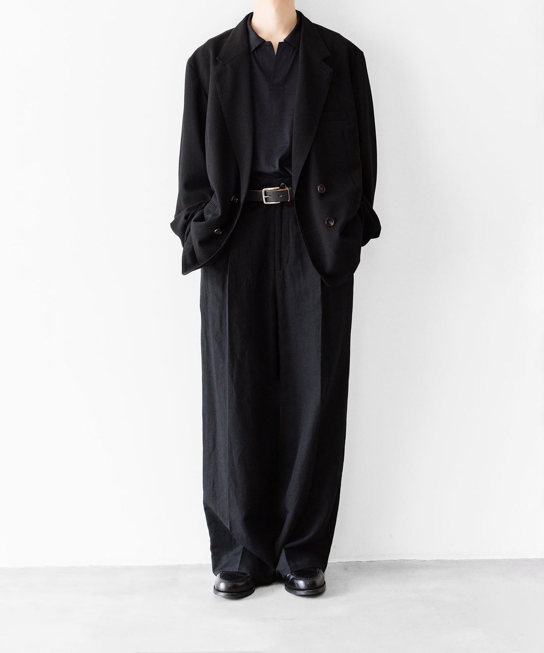INTÉRIM - インテリムのSILK COTTON JERSEY DEADSTOCK FABRIC HYPER BIG SKIPPER SHIRTのVULCAN公式通販サイトsession福岡セレクトショップ