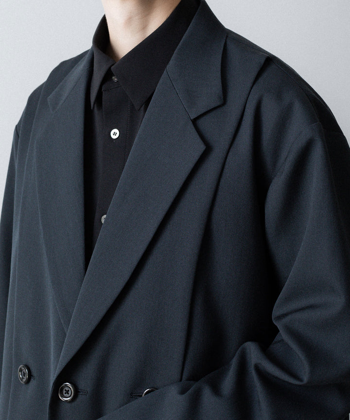 UJOH - ウジョーのCUT UP DROP SHOULDER JKTのGRAYISH NAVY公式通販サイトsession福岡セレクトショップ