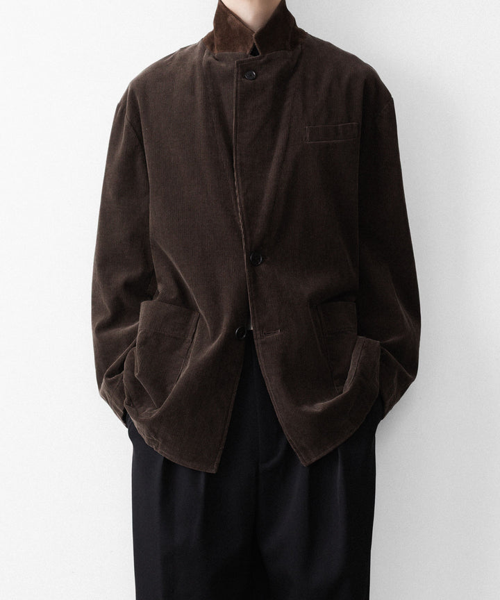ssstein(シュタイン)のVINTAGE CORDUROY SINGLE BREASTED JACKET - BROWNの公式通販サイトsession福岡セレクトショップ