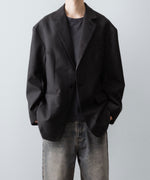 画像をギャラリービューアに読み込む, CODA コーダ BROWN WOOL POLY OVERSIZED ADAGIO DISTRESSED BLAZERのBROWN 公式通販サイトsession福岡セレクトショップ
