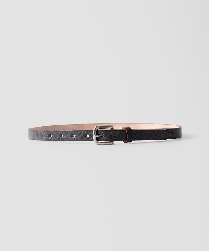 INTÉRIM - インテリムの20mm OAK BARK LEATHER BELTのBLACK公式通販サイトsession福岡セレクトショップ