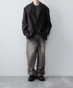 画像をギャラリービューアに読み込む, CODA コーダ BROWN WOOL POLY OVERSIZED ADAGIO DISTRESSED BLAZERのBROWN 公式通販サイトsession福岡セレクトショップ
