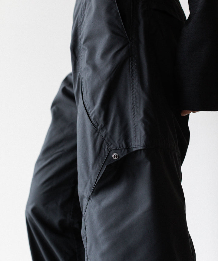 OPPOSE DUALITY オポーズデュアリティの8 POCKET PANEL WIDE SHELL TRSのBLACK 公式通販サイトsession福岡セレクトショップ