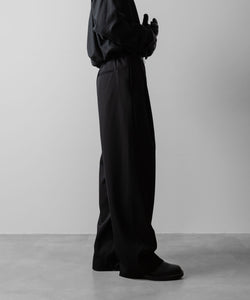 ssstein(シュタイン)のTWIST SEAM WIDE EASY TROUSERS - BLACKの公式通販サイトsession福岡セレクトショップ