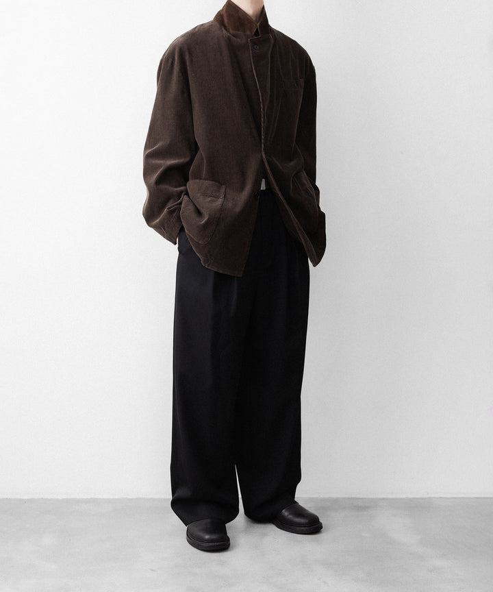 ssstein(シュタイン)のVINTAGE CORDUROY SINGLE BREASTED JACKET - BROWNの公式通販サイトsession福岡セレクトショップ