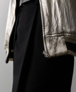 画像をギャラリービューアに読み込む, ssstein(シュタイン)×KEITAMARUYAMAのVINTAGE SATIN / VELVET REVERSIBLE ZIP JACKET - GREIGE×BLACKの公式通販サイトsession福岡セレクトショップ
