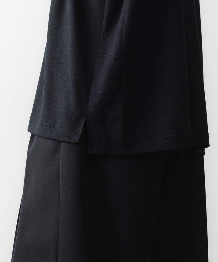 WWW ラッピンノットウールウェア S/S POLO-SHIRTのBLACK 公式通販サイトsession福岡セレクトショップ