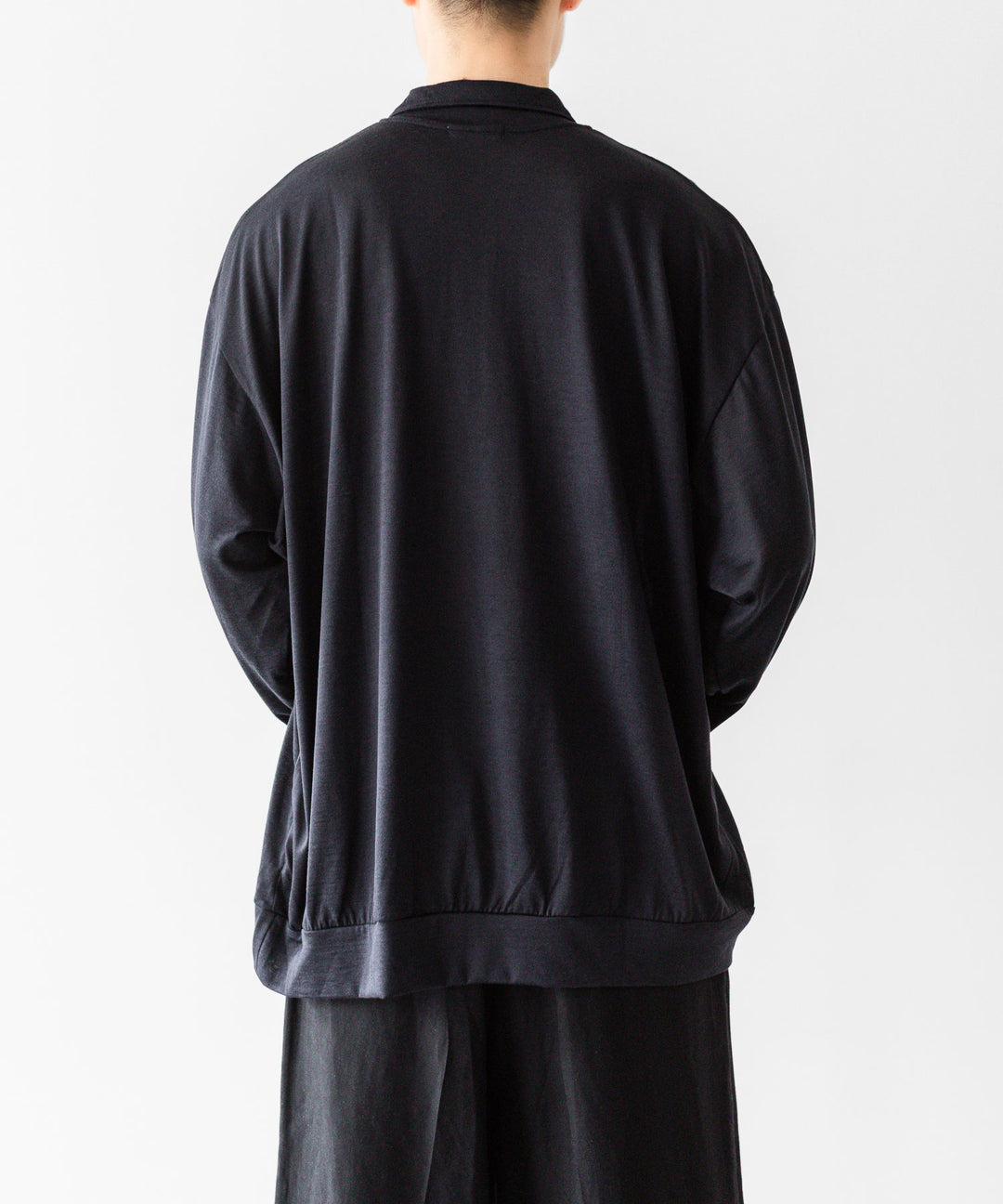 INTÉRIM インテリムのSILK COTTON JERSEY DEADSTOCK FABRIC HYPER BIG LONG POLO SHIRTのVULCAN 公式通販サイトsession福岡セレクトショップ