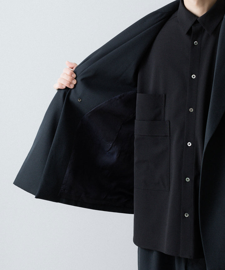 UJOH - ウジョーのCUT UP DROP SHOULDER JKTのGRAYISH NAVY公式通販サイトsession福岡セレクトショップ