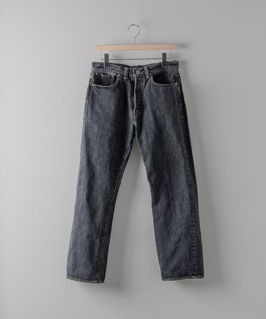 【INTÉRIM】インテリムの大戦モデルジーンズ VINTAGE WWII 1943 HEAVY KIBATA SHUTTLE DENIM JEANS - U.BLACK 公式通販サイトsession福岡セレクトショップ