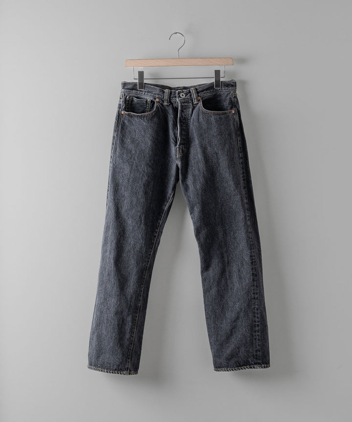 【INTÉRIM】インテリムの大戦モデルジーンズ VINTAGE WWII 1943 HEAVY KIBATA SHUTTLE DENIM JEANS - U.BLACK 公式通販サイトsession福岡セレクトショップ