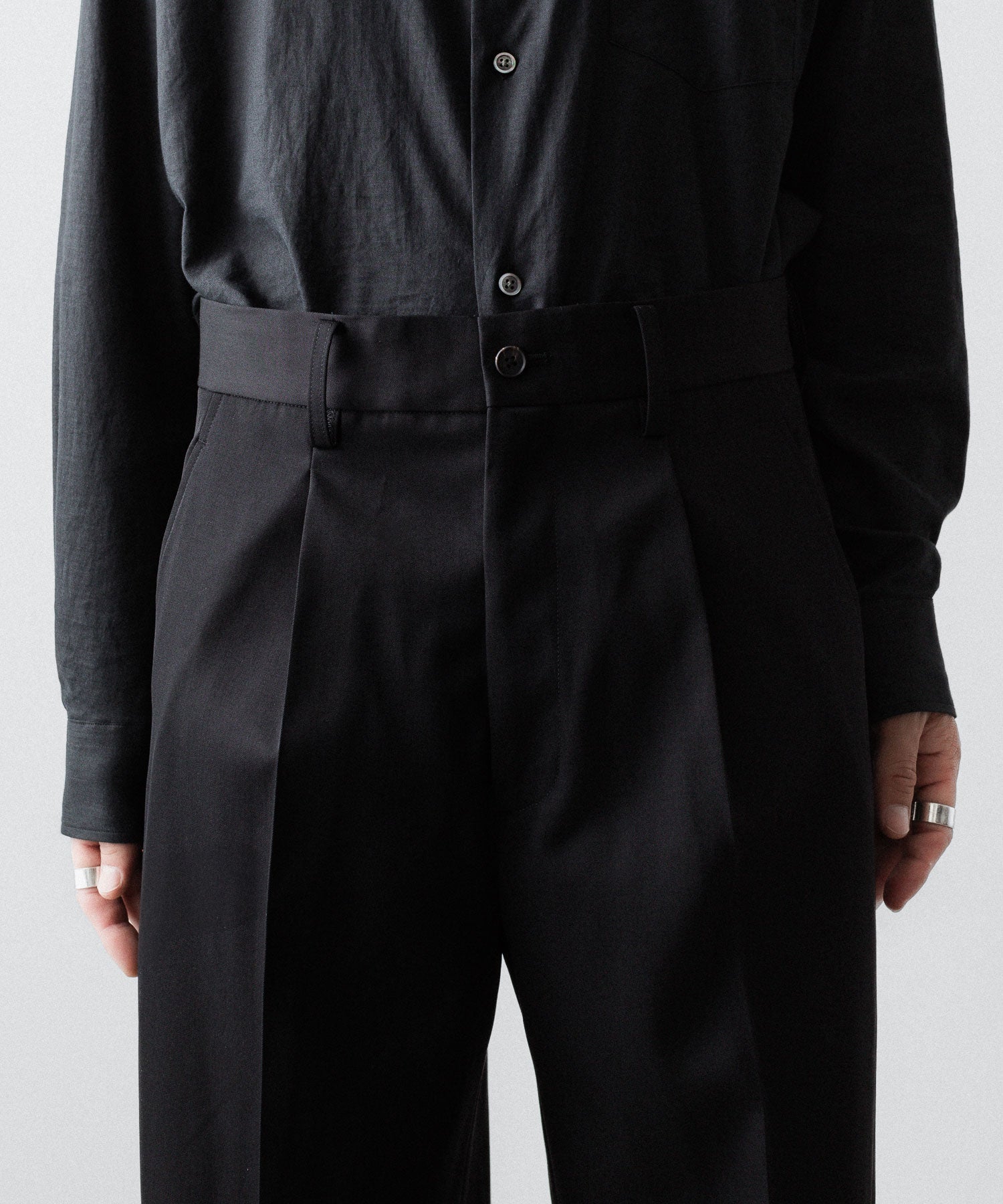 ssstein / シュタイン】FLARE TROUSERS - BLACK | 公式通販サイト
