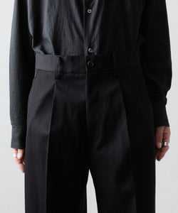 ssstein / シュタイン】FLARE TROUSERS - BLACK | 公式通販サイト