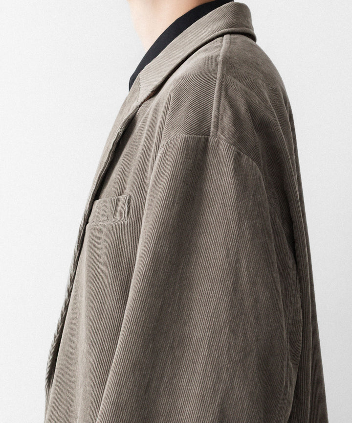 ssstein(シュタイン)のVINTAGE CORDUROY SINGLE BREASTED JACKET - TAUPEの公式通販サイトsession福岡セレクトショップ
