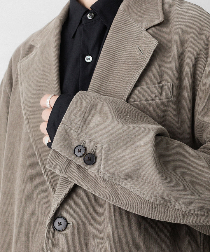 ssstein(シュタイン)のVINTAGE CORDUROY SINGLE BREASTED JACKET - TAUPEの公式通販サイトsession福岡セレクトショップ