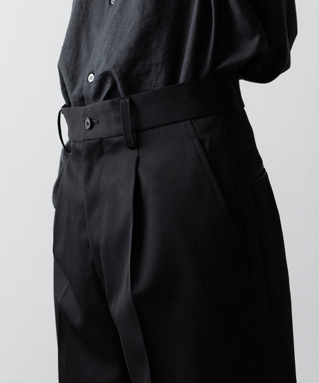 ssstein(シュタイン)のFLARE TROUSERS - BLACKの公式通販サイトsession福岡セレクトショップ