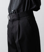 画像をギャラリービューアに読み込む, ssstein(シュタイン)のFLARE TROUSERS - BLACKの公式通販サイトsession福岡セレクトショップ
