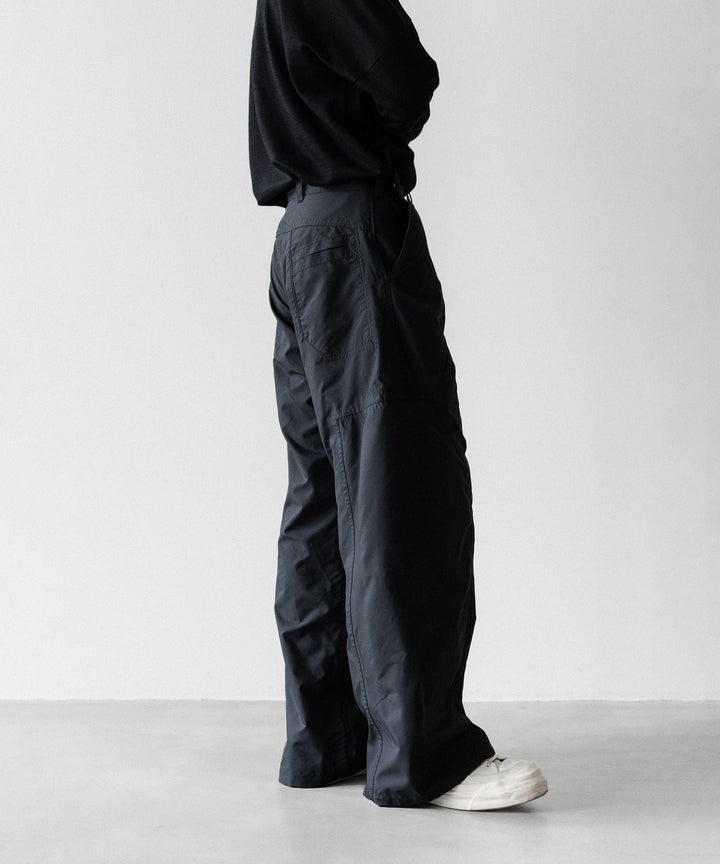 OPPOSE DUALITY オポーズデュアリティの8 POCKET PANEL WIDE SHELL TRSのBLACK 公式通販サイトsession福岡セレクトショップ